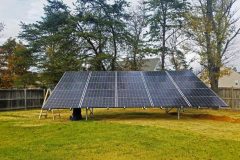 Laurel Maryland Ground Mount Solar Installation