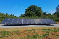 Marriottsville MD Ground Mount Solar Installation