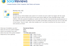 Maryland Solar Solutions Review
